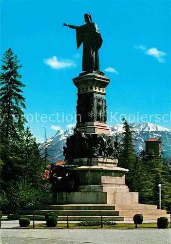 AK / Ansichtskarte Trento Dante Denkmal Kat. Trento