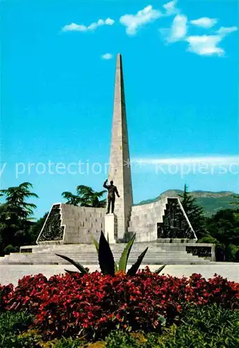 AK / Ansichtskarte Trento Monumento ad Alcide Degasperi Kat. Trento