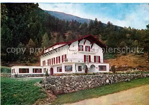 AK / Ansichtskarte Latsch Suedtirol Albergo Latscher Hof