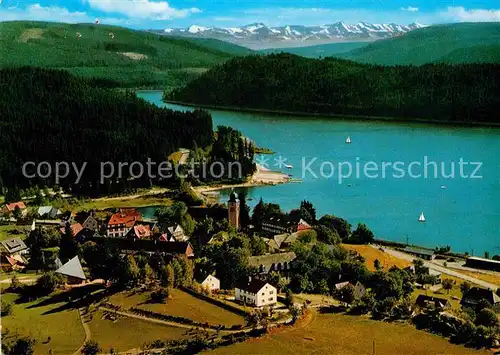 AK / Ansichtskarte Schluchsee Fliegeraufnahme Kat. Schluchsee