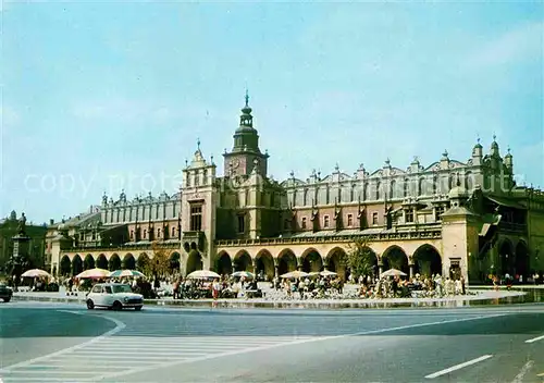 AK / Ansichtskarte Krakow Malopolskie Rynek Glowny Sukiennice Kat. Krakow