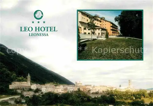 AK / Ansichtskarte Leonessa Leo Hotel 