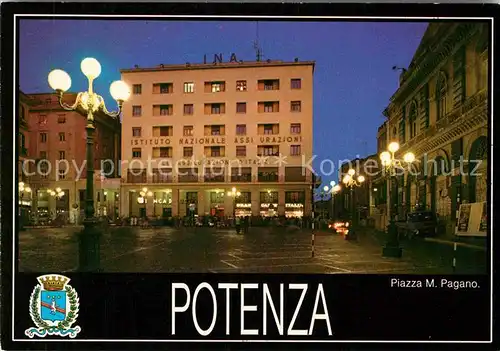 AK / Ansichtskarte Potenza Piazza Mario Pagano  Kat. Potenza