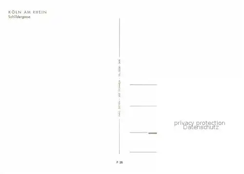AK / Ansichtskarte Koeln Rhein Schildergasse  Kat. Koeln