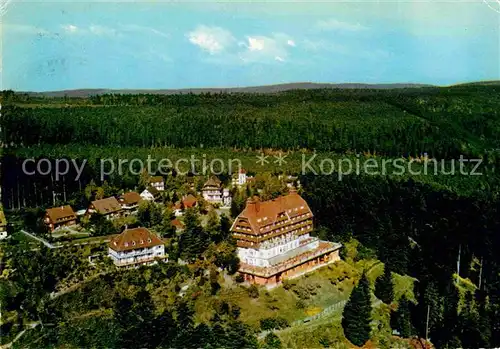 AK / Ansichtskarte Wildbad Schwarzwald Sommerberg Fliegeraufnahme Kat. Bad Wildbad