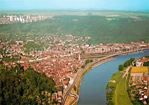 AK / Ansichtskarte Wertheim Main Fliegeraufnahme Kat. Wertheim