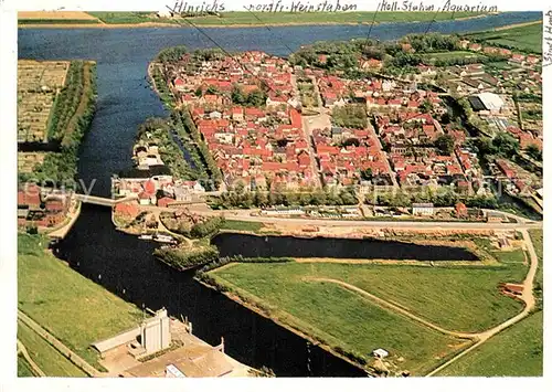 AK / Ansichtskarte Friedrichstadt Eider Fliegeraufnahme Kat. Friedrichstadt