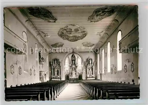 AK / Ansichtskarte Zell Harmersbach Wallfahrtskirche Inneres Kat. Zell am Harmersbach