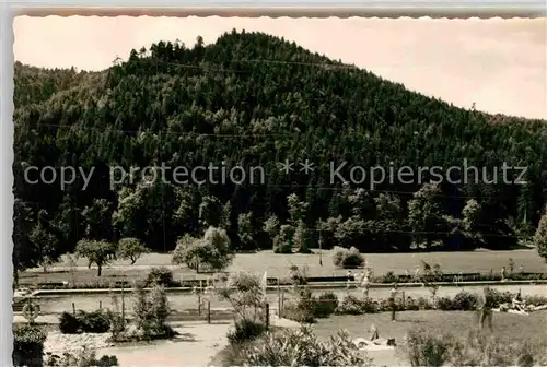 AK / Ansichtskarte Zell Harmersbach Schwimmbad Kat. Zell am Harmersbach