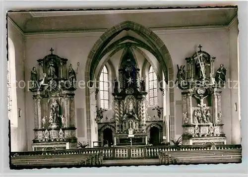 AK / Ansichtskarte Zell Harmersbach Wallfahrtskirche Inneres Kat. Zell am Harmersbach