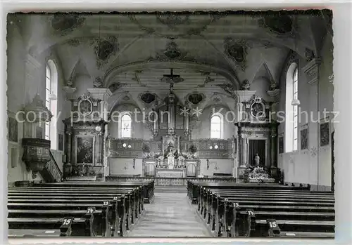 AK / Ansichtskarte Zell Harmersbach Wallfahrtskirche Inneres Kat. Zell am Harmersbach