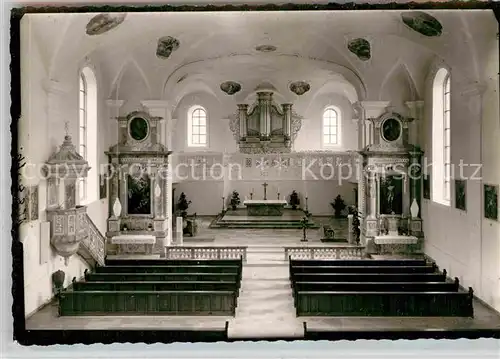 AK / Ansichtskarte Zell Harmersbach Wallfahrtskirche Inneres Kat. Zell am Harmersbach