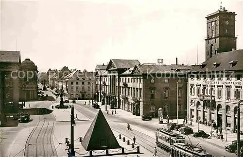 AK / Ansichtskarte Karlsruhe Baden Marktplatz Pyramide