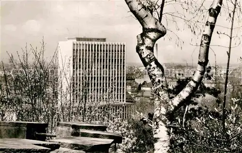 AK / Ansichtskarte Karlsruhe Baden Hochhaus KLV