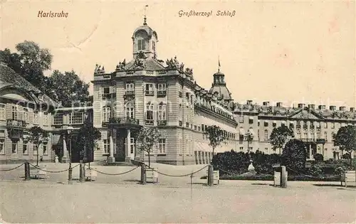 AK / Ansichtskarte Karlsruhe Baden Schloss