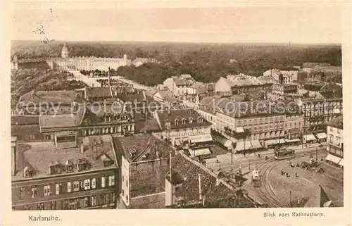 AK / Ansichtskarte Karlsruhe Baden Panorama