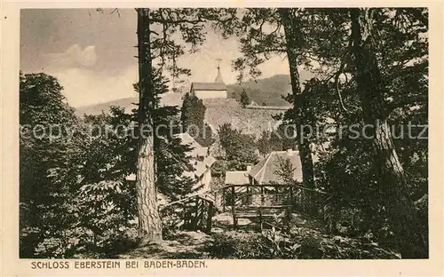 AK / Ansichtskarte Baden Baden Schloss Eberstein Kat. Baden Baden