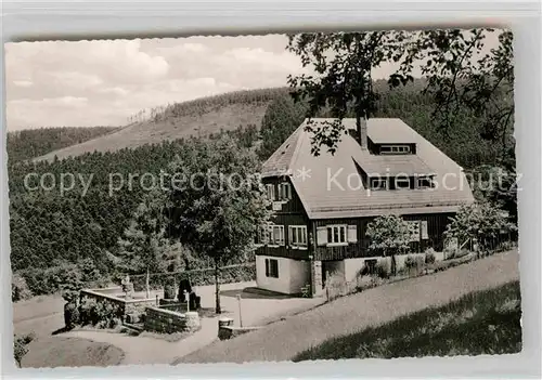AK / Ansichtskarte Gaistal Hans Linz Haus Wanderheim Schwarzwaldverein Karlsruhe Kat. Bad Herrenalb