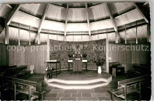 AK / Ansichtskarte Schwarzwaldhochstrasse Kapelle zum guten Hirten Altar