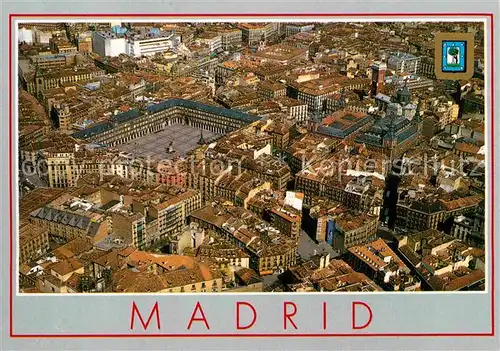 AK / Ansichtskarte Madrid Spain Vista aerea Plaza Mayour Kat. Madrid