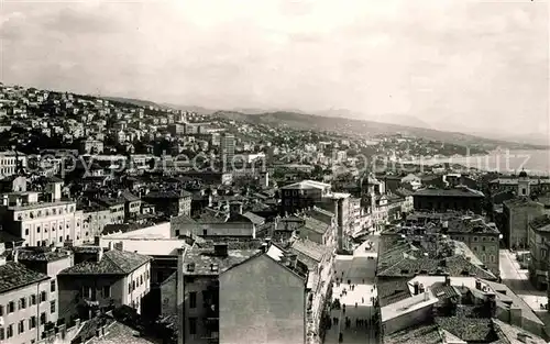 AK / Ansichtskarte Rijeka Fiume Panorama Blick ueber die Stadt