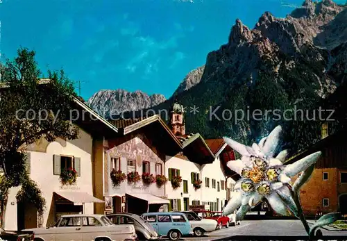 AK / Ansichtskarte Mittenwald Bayern Im Griess Edelweiss Karwendelgebirge Kat. Mittenwald