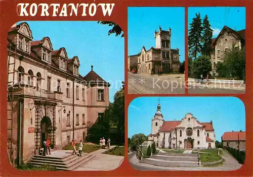 AK / Ansichtskarte Korfantow Sanatorium Gebaeude Kirche
