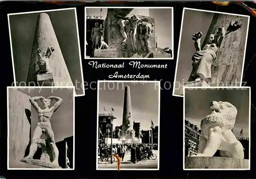AK / Ansichtskarte Amsterdam Niederlande Nationaal Monument Nationaldenkmal Kat. Amsterdam