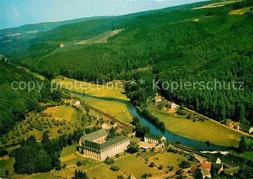 AK / Ansichtskarte St Thomas Eifel Fliegeraufnahme Bischoefliches Priesterhaus Kat. Sankt Thomas