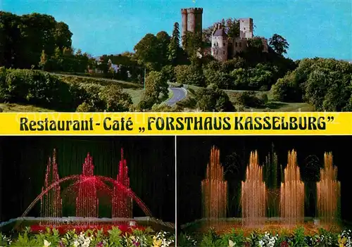 AK / Ansichtskarte Pelm Restaurant Forsthaus Kasselburg Kat. Pelm