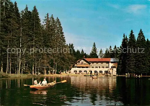 AK / Ansichtskarte Arbersee Teilansicht  Kat. Bayerisch Eisenstein