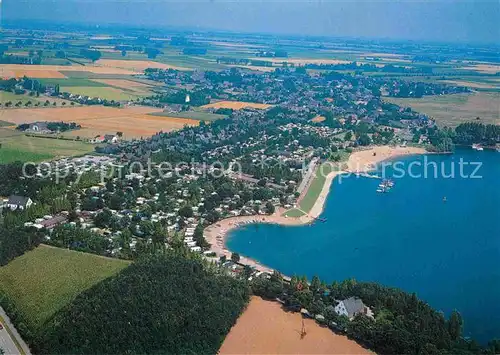 AK / Ansichtskarte Kalkar Niederrhein Fliegeraufnahme Wissler See Kat. Kalkar