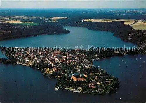 AK / Ansichtskarte Ratzeburg Fliegeraufnahme Dom Halbinsel Kat. Ratzeburg