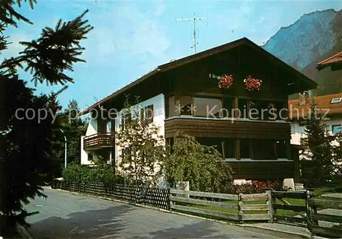 AK / Ansichtskarte Oberstdorf Gaestehaus Hindelang Kat. Oberstdorf