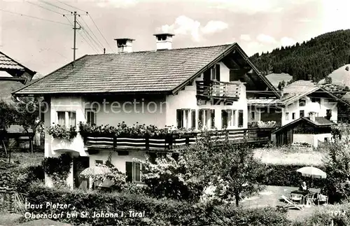 AK / Ansichtskarte Oberndorf Tirol Haus Pletzer Kat. Oberndorf in Tirol