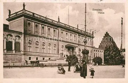 AK / Ansichtskarte Breslau Niederschlesien Palais Kat. Wroclaw