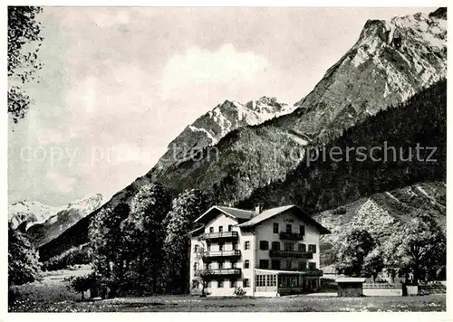 AK / Ansichtskarte Hinterriss Tirol Gasthof Alpenhof  Kat. Vomp