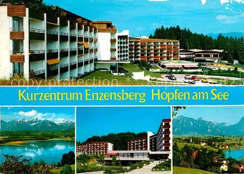 AK / Ansichtskarte Hopfen See Kurzentrum Enzensberg Kat. Fuessen