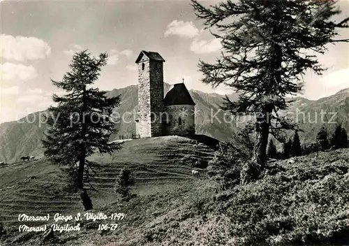 AK / Ansichtskarte Vigiljoch Bergkapelle Kat. Lana Meran