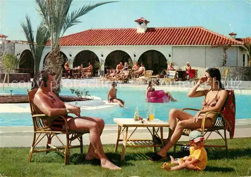 AK / Ansichtskarte San Agustin Gran Canaria Sun Club Bungalow Hotels Swimming Pool Kat. San Bartolome de Tirajana