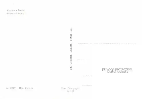 AK / Ansichtskarte Meran Merano Portici Lauben