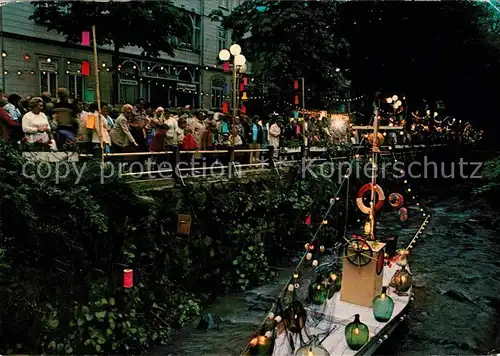 AK / Ansichtskarte Bad Harzburg Lichterfest an der Radau Fussgaengerzone Heilbad Kat. Bad Harzburg