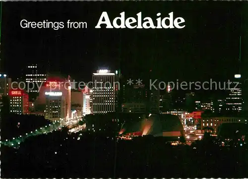 AK / Ansichtskarte Adelaide by night Kat. Adelaide