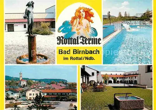 AK / Ansichtskarte Bad Birnbach Rottal Therme Brunnen Bad Teilansicht  Kat. Bad Birnbach