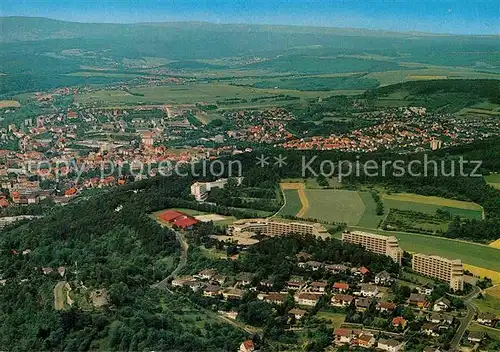 AK / Ansichtskarte Bad Kissingen Fliegeraufnahme Hotel Sonnen Huegel Kat. Bad Kissingen