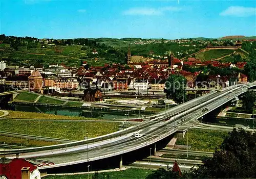 AK / Ansichtskarte Esslingen Neckar Vogelsangbruecke Kat. Esslingen am Neckar