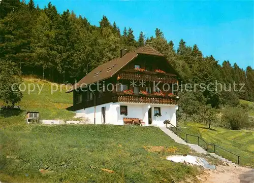 AK / Ansichtskarte Baiersbronn Schwarzwald Haus am Walde Kat. Baiersbronn