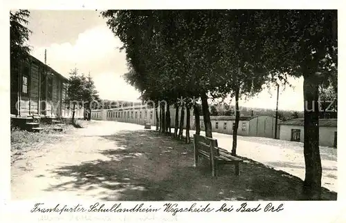 AK / Ansichtskarte Wegscheide Bad Orb Frankfurter Schullandheim
