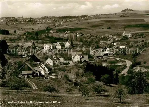 AK / Ansichtskarte Wellendingen Bonndorf Panorama Kat. Bonndorf