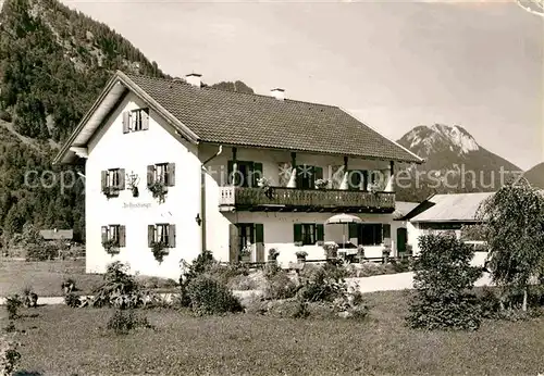 AK / Ansichtskarte Oberammergau Pension Am Hirschanger Kat. Oberammergau